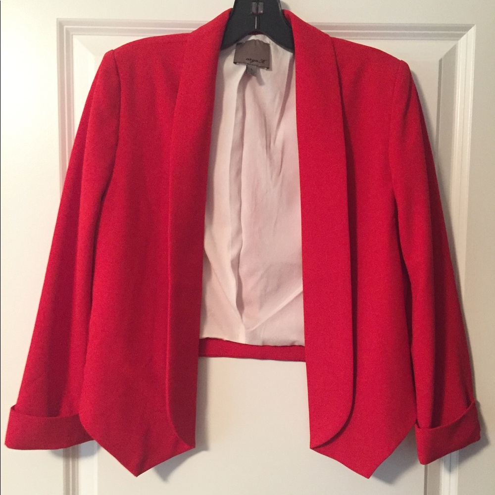 Aryn K Draped Blazer